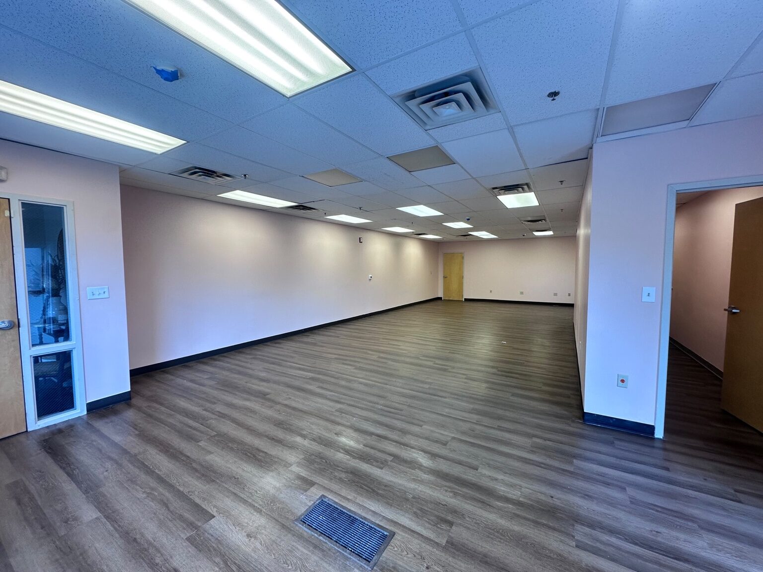Completed commercial interior renovation